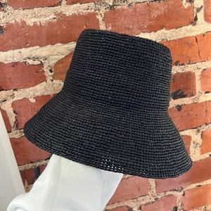 Black Janessa Leone Felix Hat
